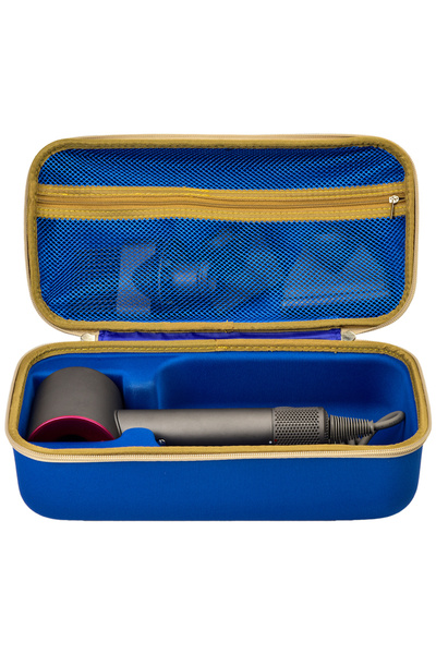 Choice حقيبة تخزين دايسون إير راب زرقاء، منظم تخزين مجفف الشعر دايسون سوبر سونيك ليميت