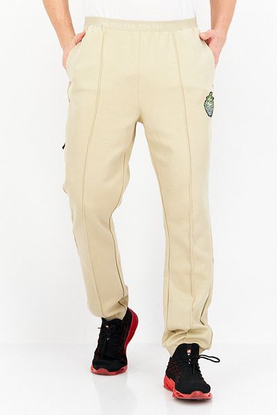 Fila Men Sportswear Fit Pull-on Trassem Outdoor Track Pants, Beige
