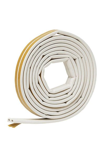 RANDALL Ribbed Self Stick Door Weatherstrip 5/16-1/8inch