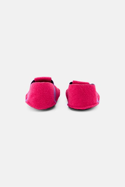 Crocs Kids Girl Faux Fur Slip On Homewear Slippers, Pink