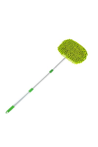 NarzrIe Green Car Cleaning Brush Detailing Adjustable Super Absorbent Car Wash Brush Telescoping Long Handle