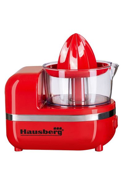 Hausberg Robot bucatarie 3 in 1 HB-7521RS, 5 palnii, 180 RPM, 150 W, Rosu