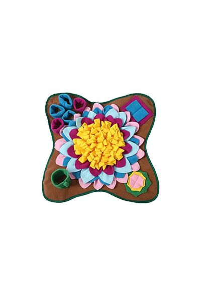 Choice Chocolate Pet Sniffing Training Mat Dogs Cats Educational Stress Relief Bite Resistant Slow Food Mat
