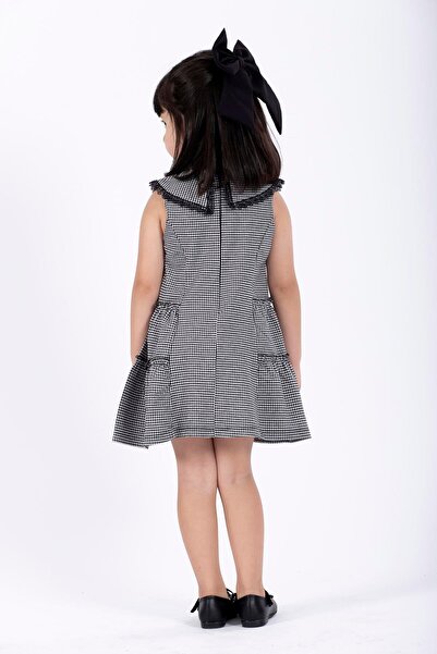 zepkids Μαύρο κορμάκι και βολάν για κορίτσια