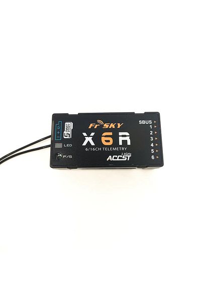 Choice FrSky X6R 2.4G 16CH SBUS Receiver PCB Antenna Smart Port Data Return for Taranis X9D Jumper T16 T...