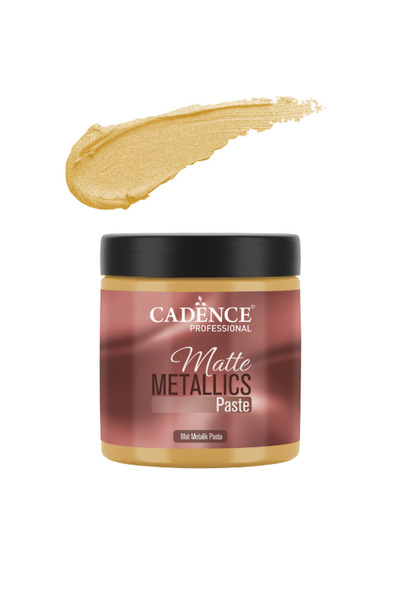 Cadence Boya MMP01 Som Altın Mat Metalik Rölyef Pasta 250ML
