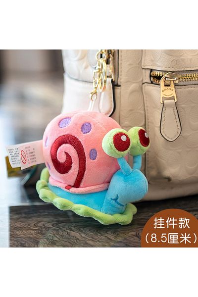 Potdemiel Gary 8.5cm Anime Spongebob Squarepants Patrick Star Squidward Eugene H. Krabs Gary Kawaii Stuffed Pl