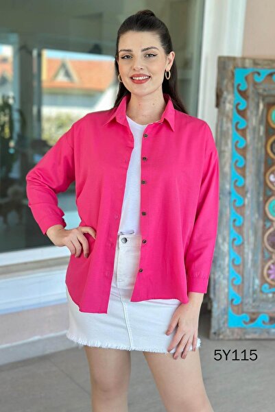 İnce Topuk Cotton Voile Fabric Shirt 5Y115