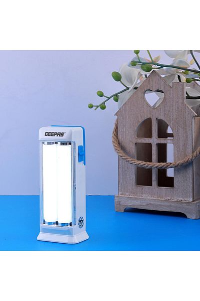Geepas Rechargeable Emergency Lantern, 4hr Duration, 18 Pcs SMD LED| 1200mAh Rechargeable Battery