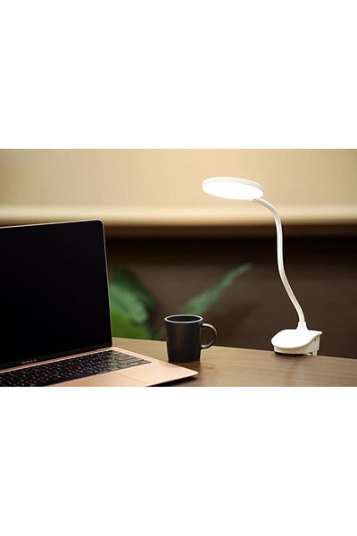 Geepas Rechargeable Desk Lamp,Large Luminescent Surface,Touch Sensitive Control,3 Brightness level-GE53026