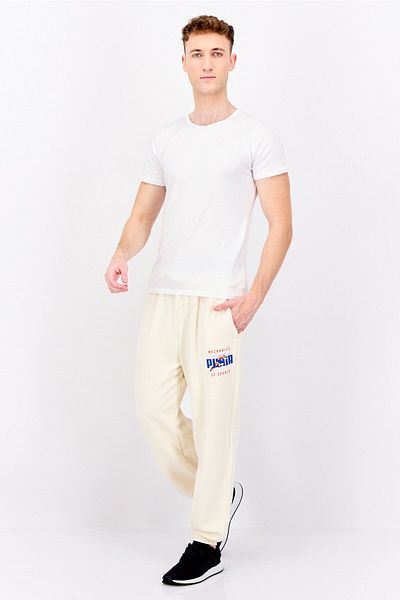Puma x Select Men Sportswear Fit Outdoor Sweatpants, Off White
