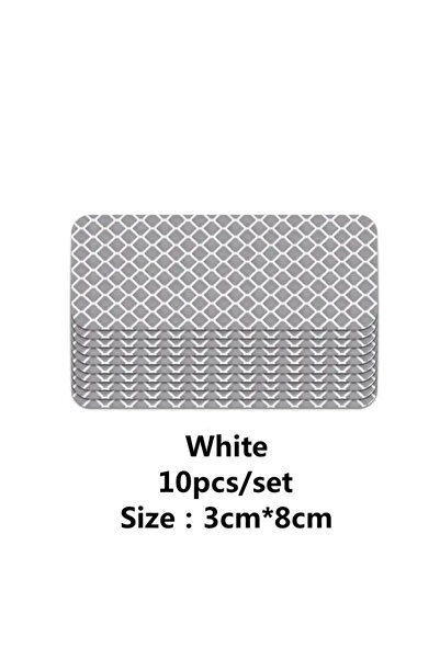 Choice شريط عاكس آمن لمصد السيارة، 10 قطع، مقاس 3*8 سم، شريط تحذير عاكس آمن ل...