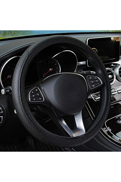 Choice غطاء عجلة القيادة العالمي لجميع المواسم من الجلد الصناعي المقاوم للتآك...