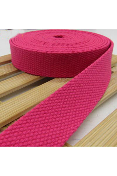 Choice Rose red 38mm 5meters Canvas Webbing Belt Bag Webbing Cotton Webbing Nylon Webbing DIY BackPack Stra