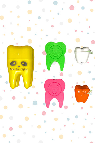 ARTANDSMİLE عبوة متنوعة ملونة/1 قلم رصاص ومبراة - 2 ممحاة - 2 قلادة على شكل أ...