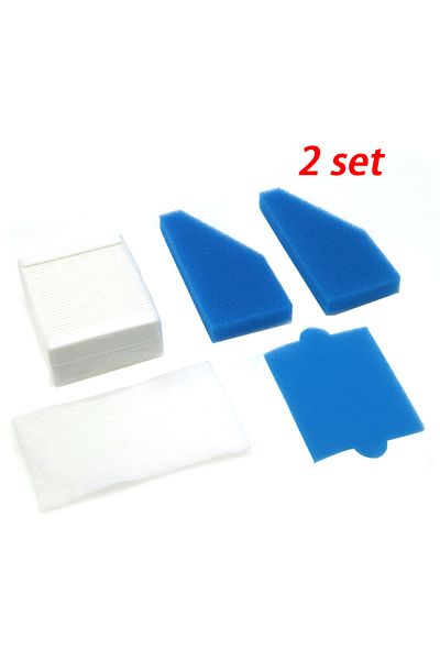 Choice 2set Filter Set for Vacuum Cleaner Thomas Aqua + Multi Clean X8 Parquet, Aqua + Pets and Household G