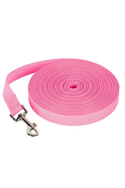 Choice 3m Pink 1.5M 1.8M 3M 4.5M 15M 30M Nylon Dog Training Leashes Walking Pet Leash Long Lanyard Traction