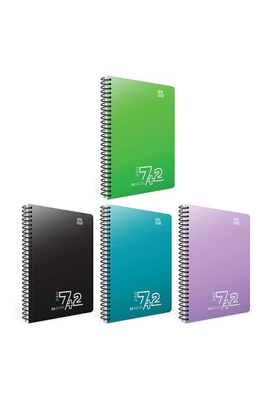 Gıpta Eco Bx Notes A4 Spiral Separator 7+2 Pp Cover 240 Yp D
