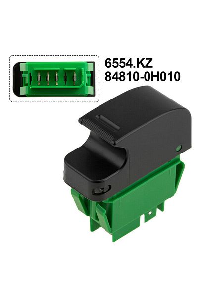 Choice لـ C1 107 1007 لـ Toyota Aygo 2005-2014 مفتاح التحكم في النافذة 6554.KZ 84810-0H010...