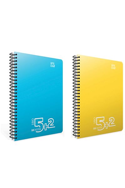 Gıpta Eco Bx Notes A4 Spiral Separator 5+2 Pp Cover 180 Yp D