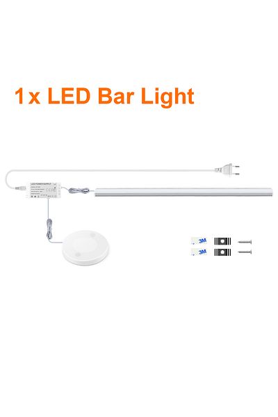 Choice Eu Power Plug 50cm Warm White 1 Pcs Set Motion Touch Sensor Led Lights Wireless Light Penetrable Woo