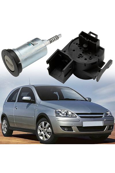 Choice Car Ignition Switch Lock Cylinder With 2 Keys For Vauxhall Opel Corsa C Combo C Meriva A Tigra B ...