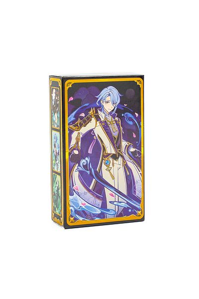 Choice مجموعة بطاقات Tcg من 65 قطعة من Tn05 Genius Invokation، رسوم متحركة، ديلوك كلي، غانيو كولي، كيكينغ، مونا نويل، تشاراك