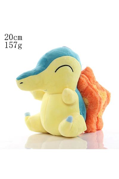 Choice MediumVioletRed 20cm Pikachu Pokemon Plush Doll Charmander Bulbasaur Squirtle Psyduck Eevee Plush So