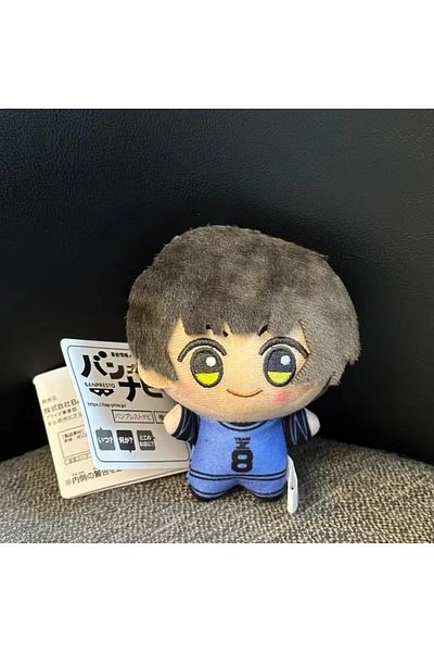 Choice E Mini Blue Lock Plush Toy Keychain Nagi Backpack Charm Anime Peripheral Cute Stuffed Doll Bag Deco.