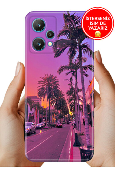realme 9 Pro Kılıf Trend Desenli Esnek Kapak Beverly Hills 90210