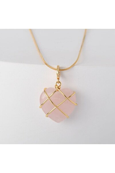 Choice قلادة على شكل قلب أميرة كرتونية أنيقة من الكريستال البودرة مقاس 45 سم ...