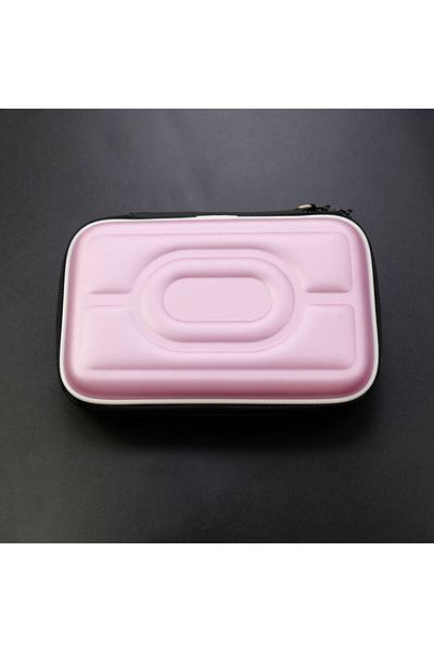 JCD Pink JCD 9Colors EVA Hard Case Storage Bag Pouch For 3DS NDSL NDSI GBA GBC Console Protective Carry
