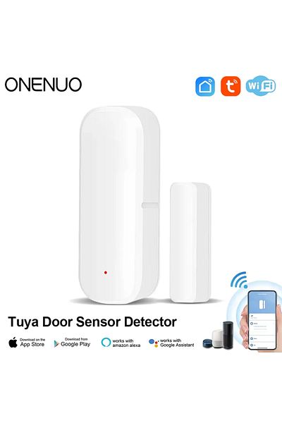 Choice ONENUO Tuya WiFi Door Window Sensor Smart Life Control WiFi Door Sensor Contact Sensor Magnetic S...