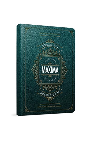 Gıpta Maxıma Iplik Dikişli Sert Kapak Defter 13x21 120yp. Çizgisi