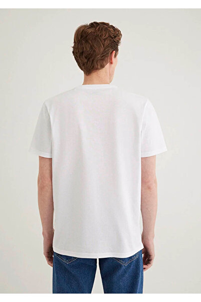 Mavi Ανδρικό μπλουζάκι με στάμπα τζιν M066841-620