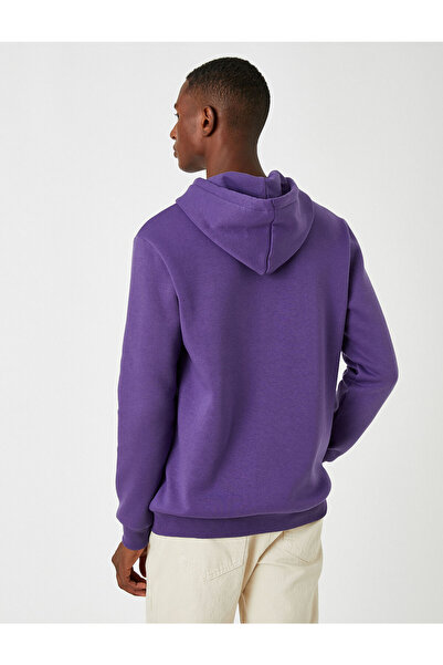 Koton Basic φούτερ με κουκούλα Raised