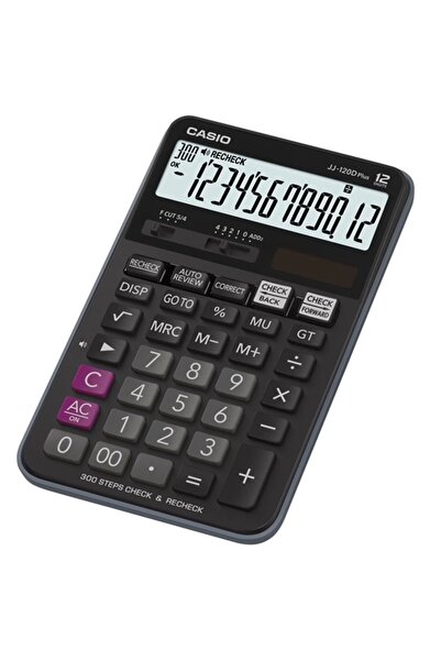 Casio Jj-120d Plus Kompakt Masaüstü Bilimsel Hesap Makinesi