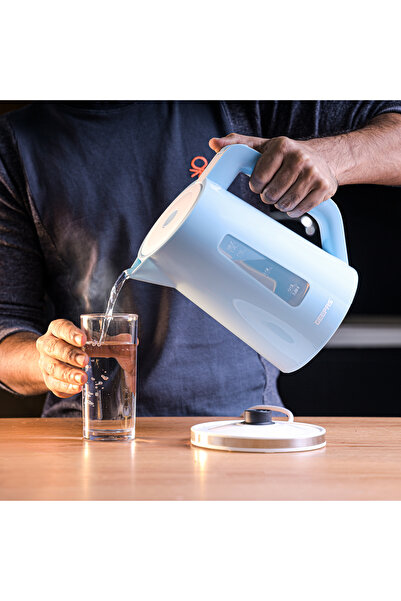 Geepas 1.7L Cordless Electric Kettle - Safety Lock, Boil Dry Protection| Boil...
