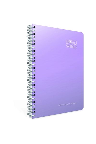 Gıpta Thebook Spirals Spiral دفتر الغلاف الصلب A4 100ypمتقلب