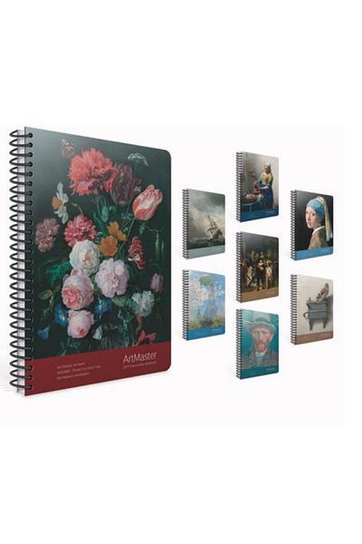 Gıpta Art Master 19x26 Spiral Cardboard Cover 100 Yp Unlined Deft