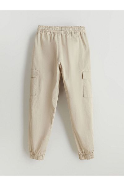 LC Waikiki New Season Elastic Waist Boy's Cargo Jogger Trousers - S59866Z4