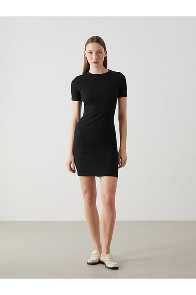 LC Waikiki Rochie bodycon pentru femei New Season Crew Neck - S5HS33Z8