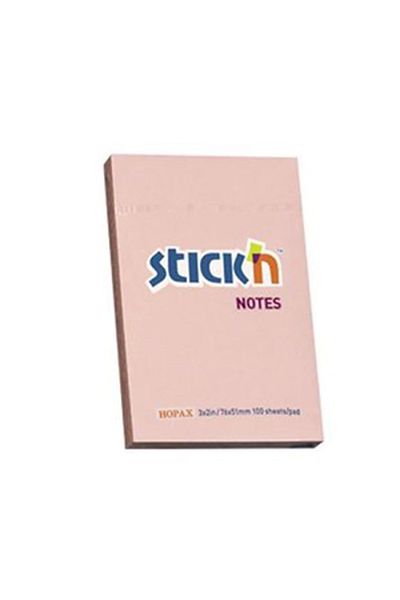 Gıpta Stickn 76x51 Pastel Pink Adhesive Note Holder 100 Yp