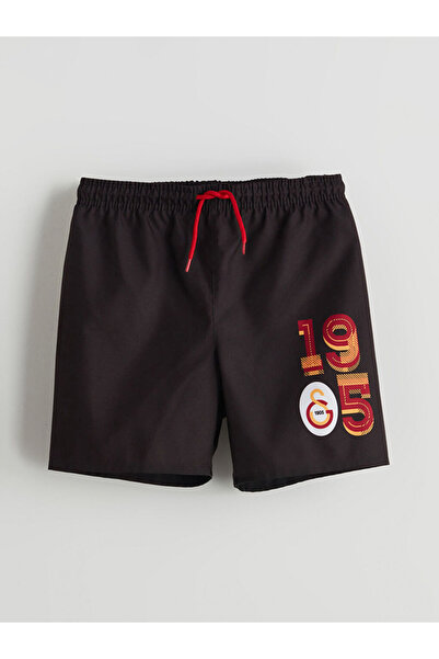 LC Waikiki Lcw Crew Neck Printed Men's Undershirt and Swim Shorts