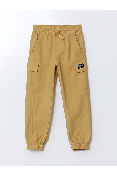 LC Waikiki Pantaloni de jogging cargo pentru băiat cu talie elastică S51151Z4NVY