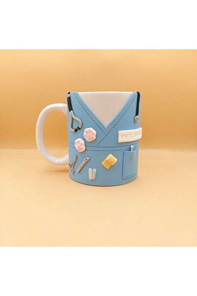 kuphane 3d kabartma Kişiye Özel El Yapımı Veteriner Hekimi Hediyesi, Veterine...