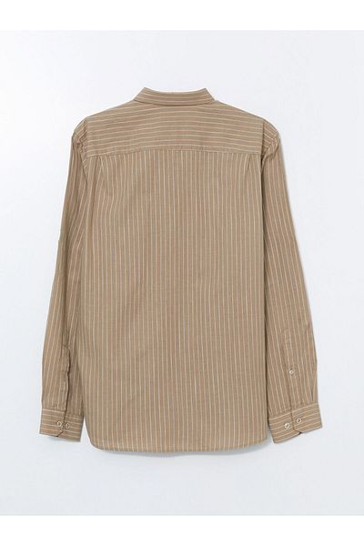 LC Waikiki Regular Fit Long Sleeve Striped Men's Shirt
