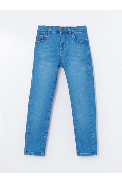 LC Waikiki New Season Adjustable Waist Elastic Boy Jean Trousers - S5Ig13Z4