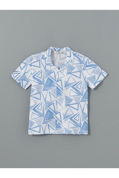LC Waikiki Patterned Boys' Shirt and Shorts
