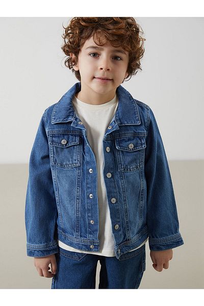 LC Waikiki New Season Basic Boy's Jean Jacket - S53892Z1
